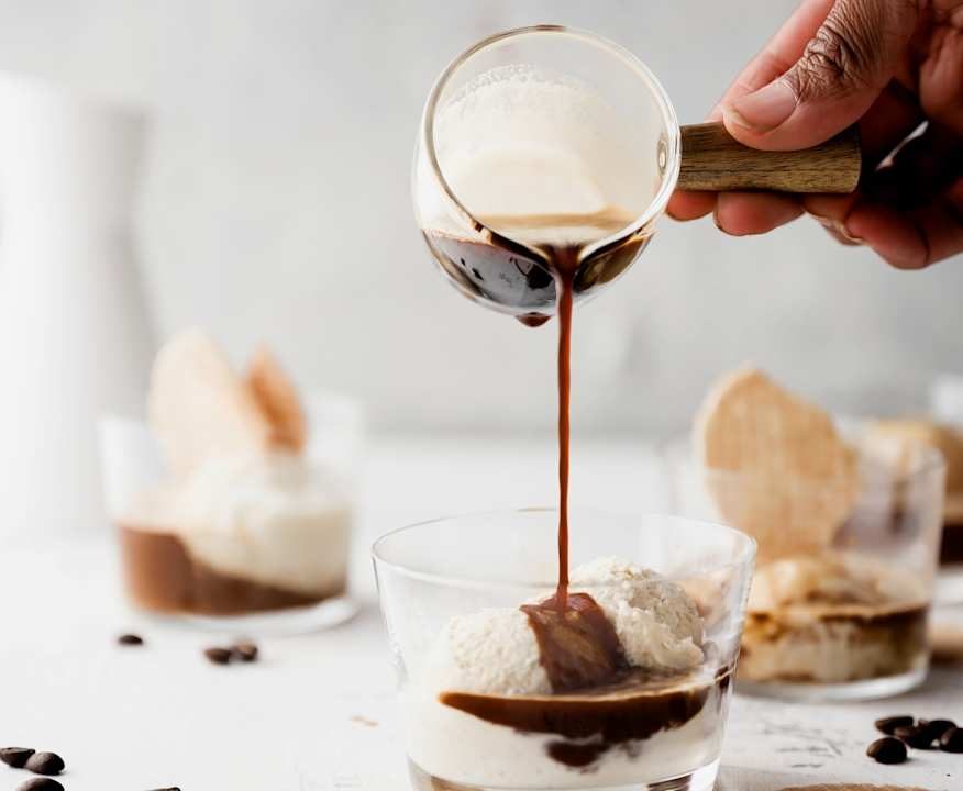 Affogato alla banana Low Fat