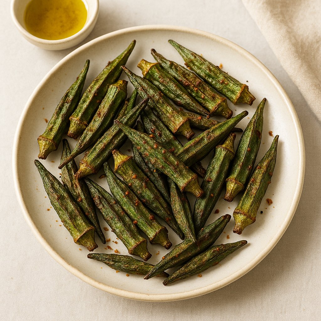 Air-Fryer Okra Low Carb