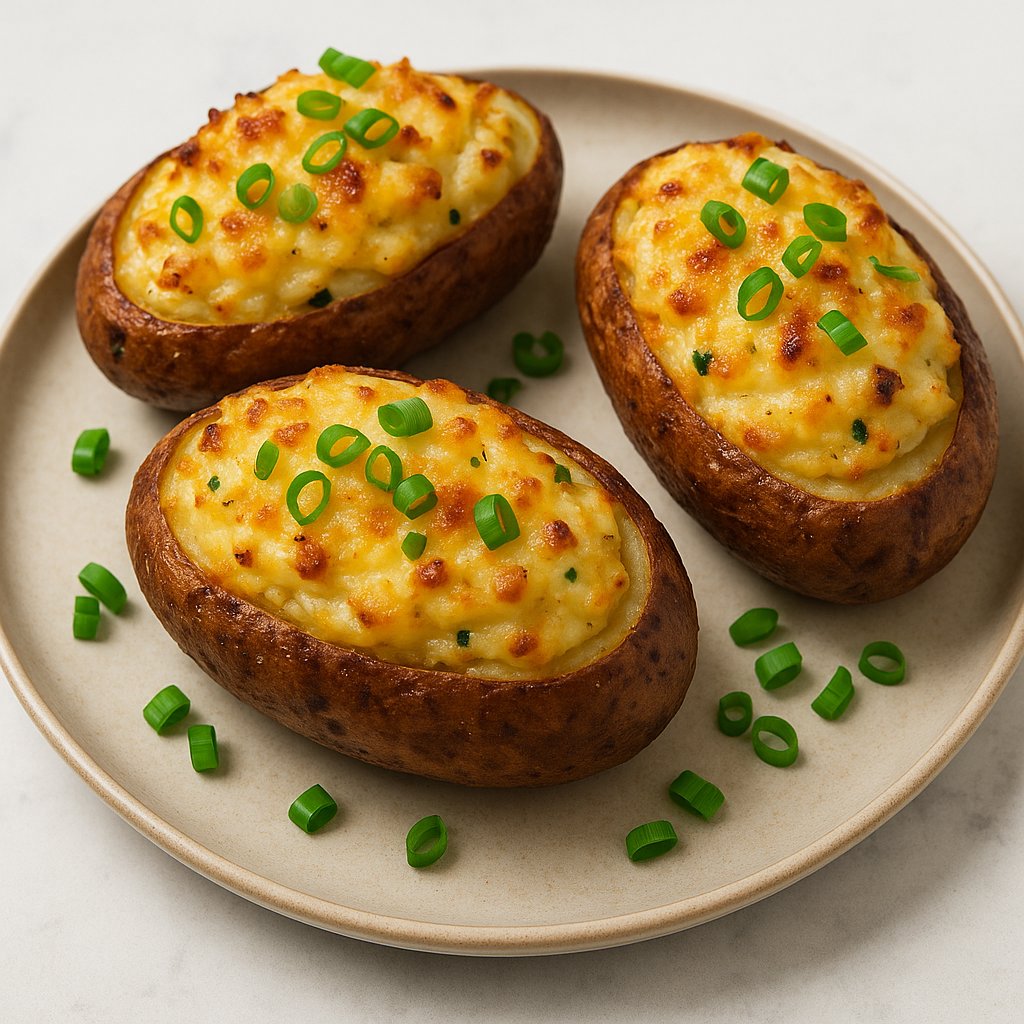 Air-Fryer Twice-Baked Potatoes