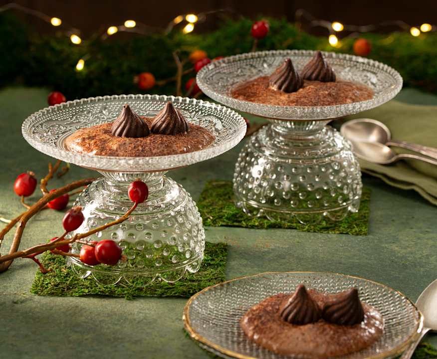 Alberelli di cioccolato con crema di whisky