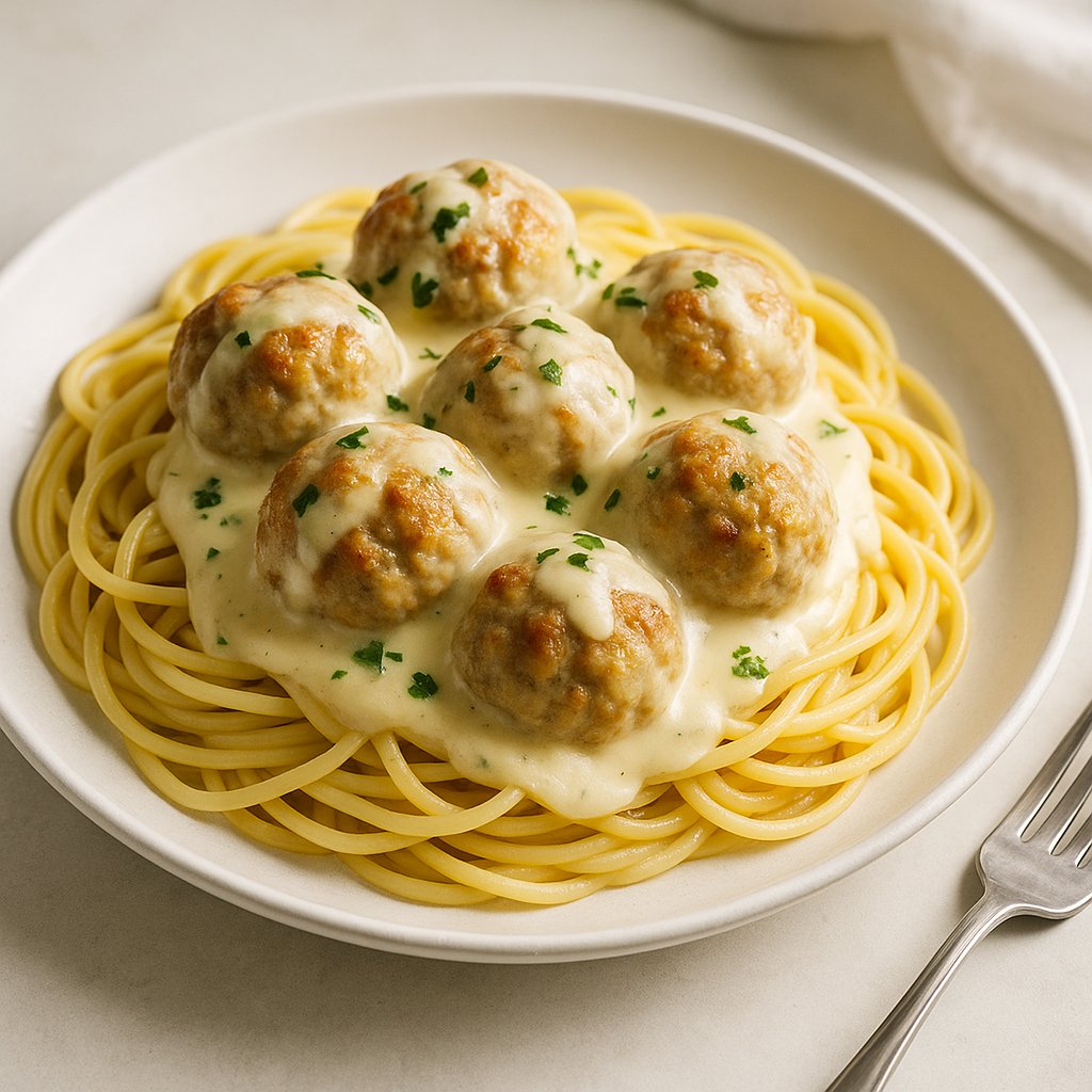 Alfredo Meatballs Protein