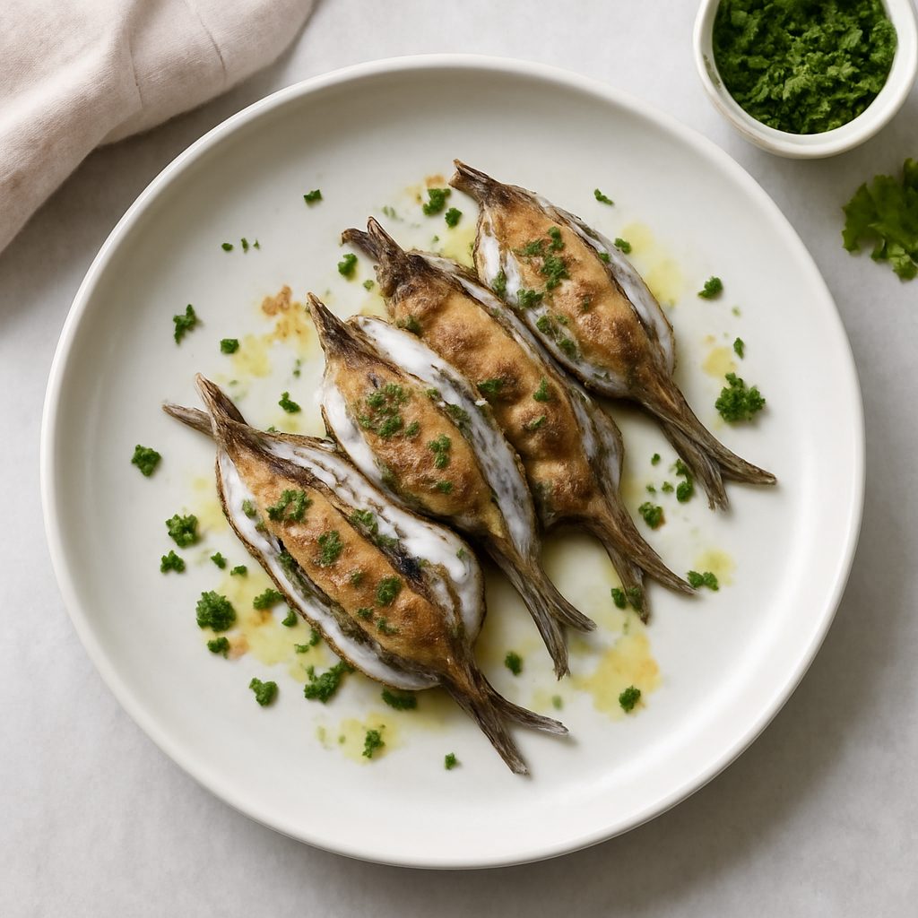 Alici ripiene proteiche al Varoma low-carb