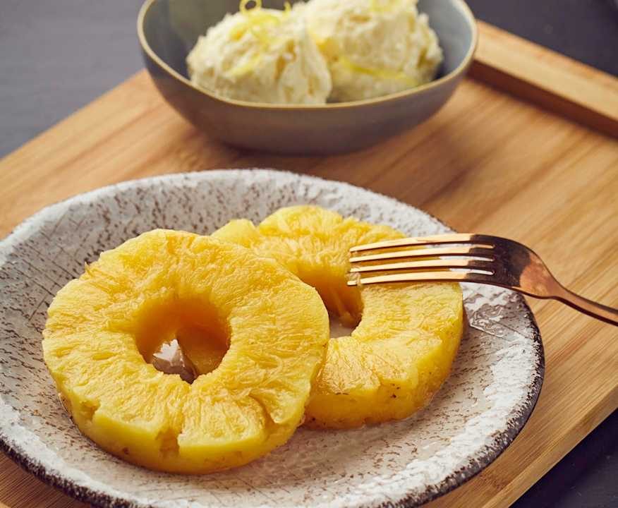 Ananas al rum a Cottura Lenta Low Carb