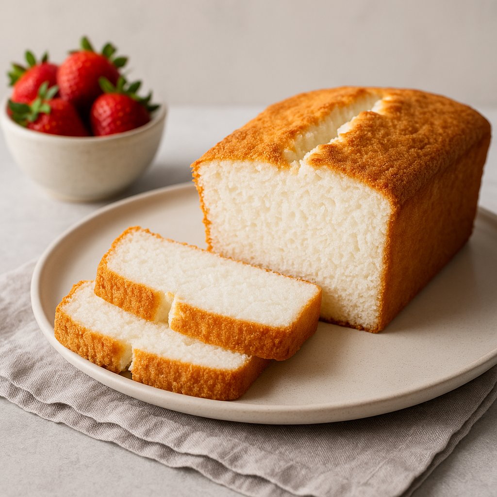 Angel Food Loaf Cake Low Carb