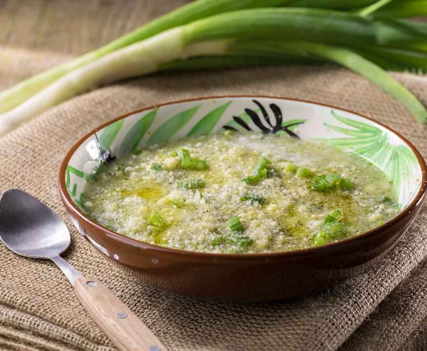 Antica minestra ai broccoletti Low Carb