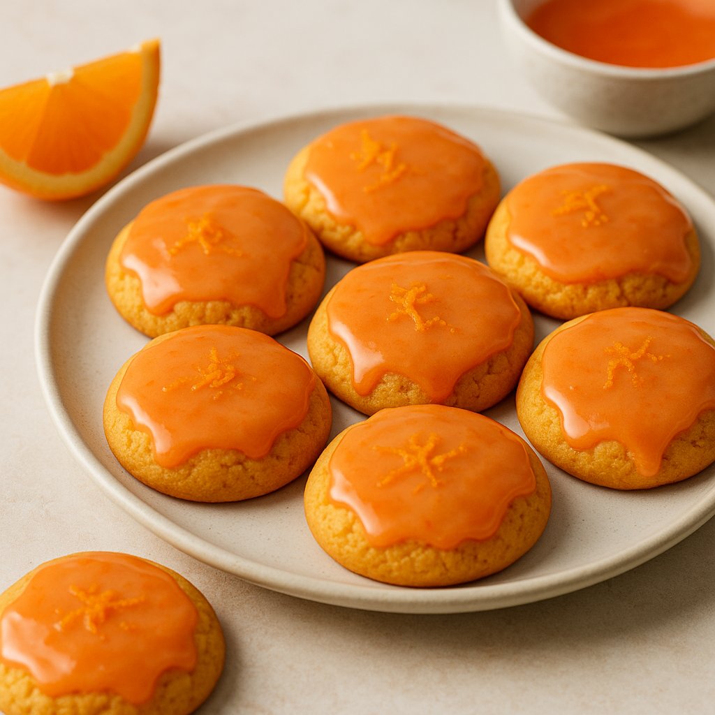 Aperol Spritz Cookies