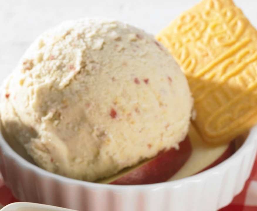 Apfel-Bananen-Spekulatius-Eis Protein