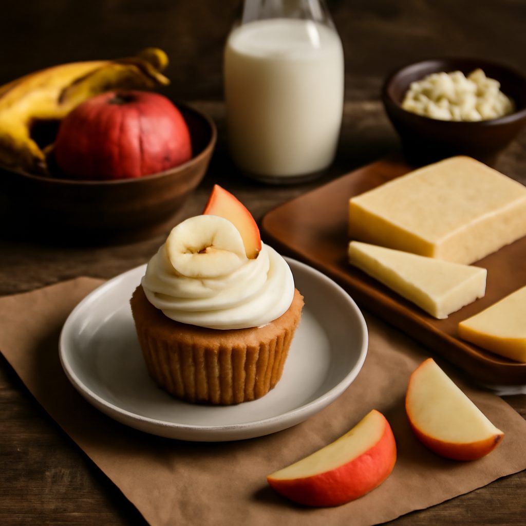 Cupcakes di Mela e Banana