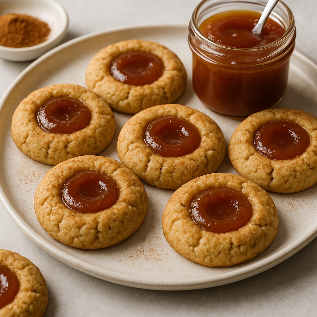 Apple Butter Thumbprint Cookies Protein