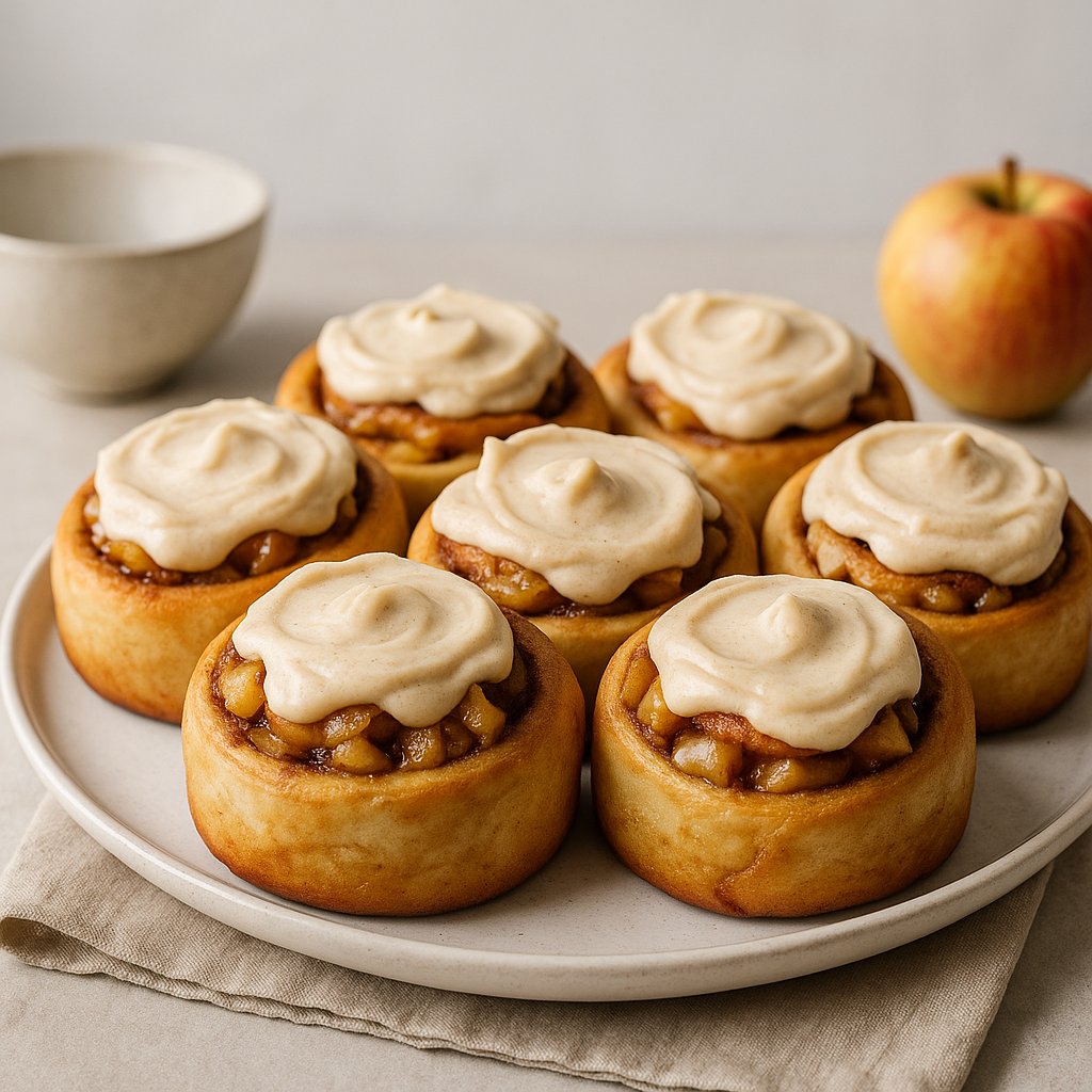 Apple Pie Cinnamon Rolls Protein