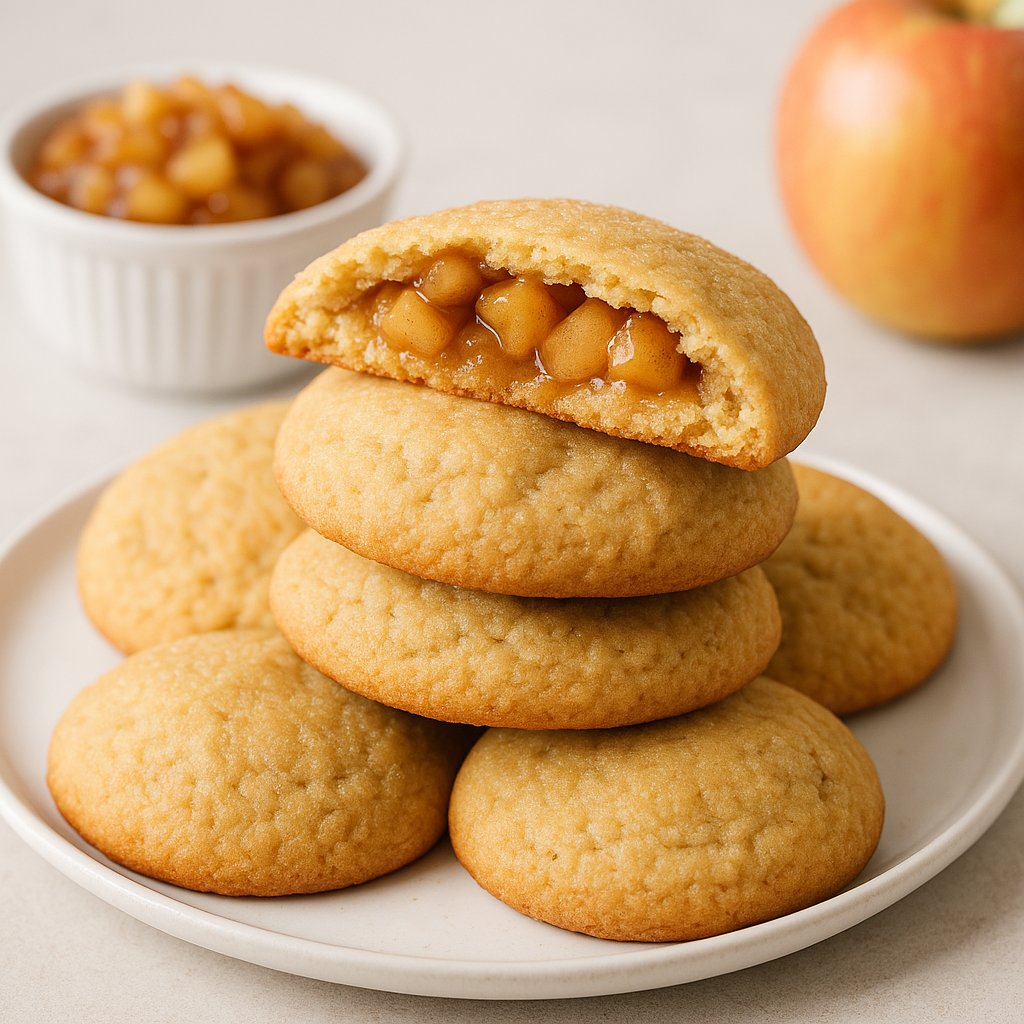 Apple Pie-Stuffed Cookies