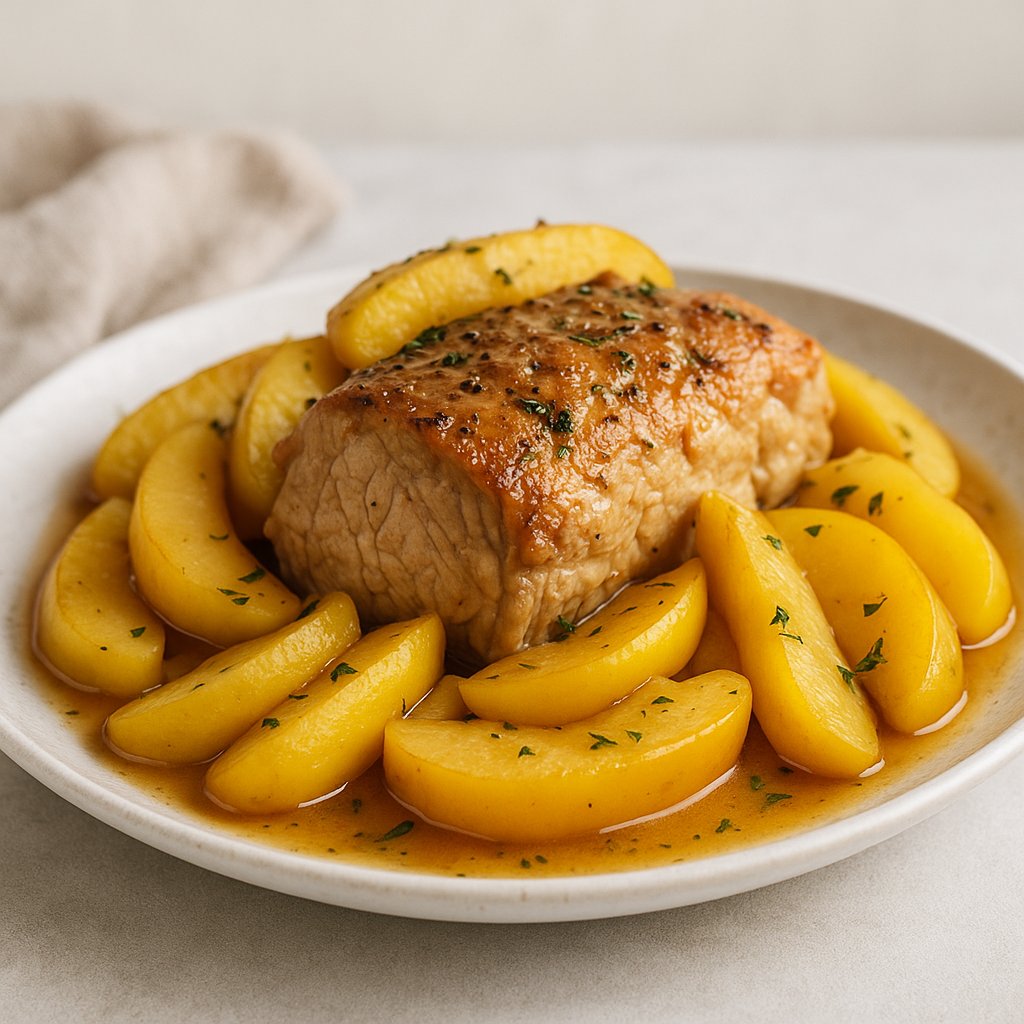 Apple Pork Loin Low Fat