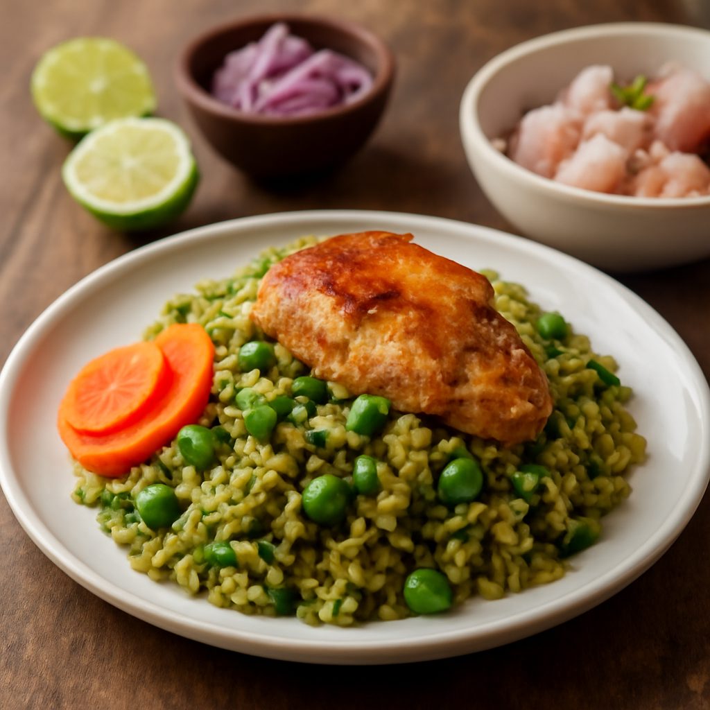 Arroz con Pollo Peruviano