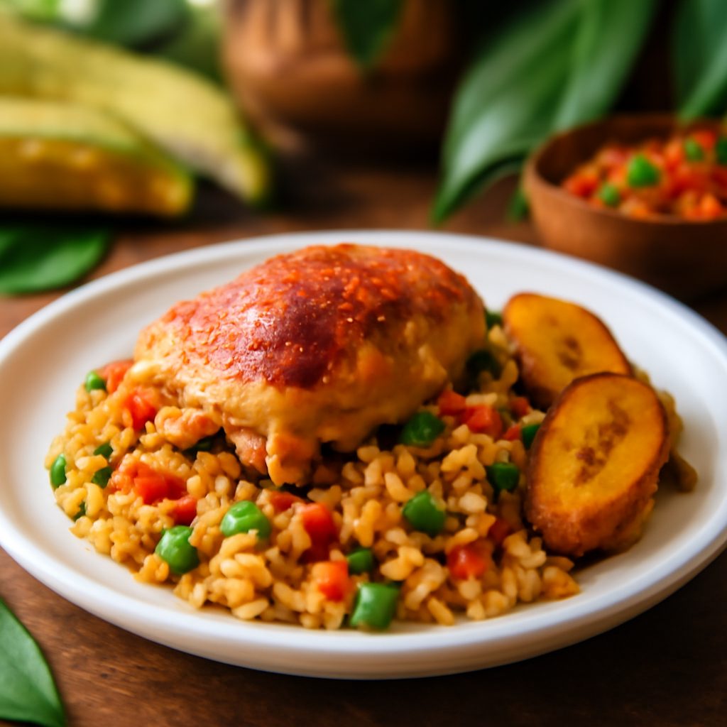 Arroz con Pollo Portoricano Low Fat