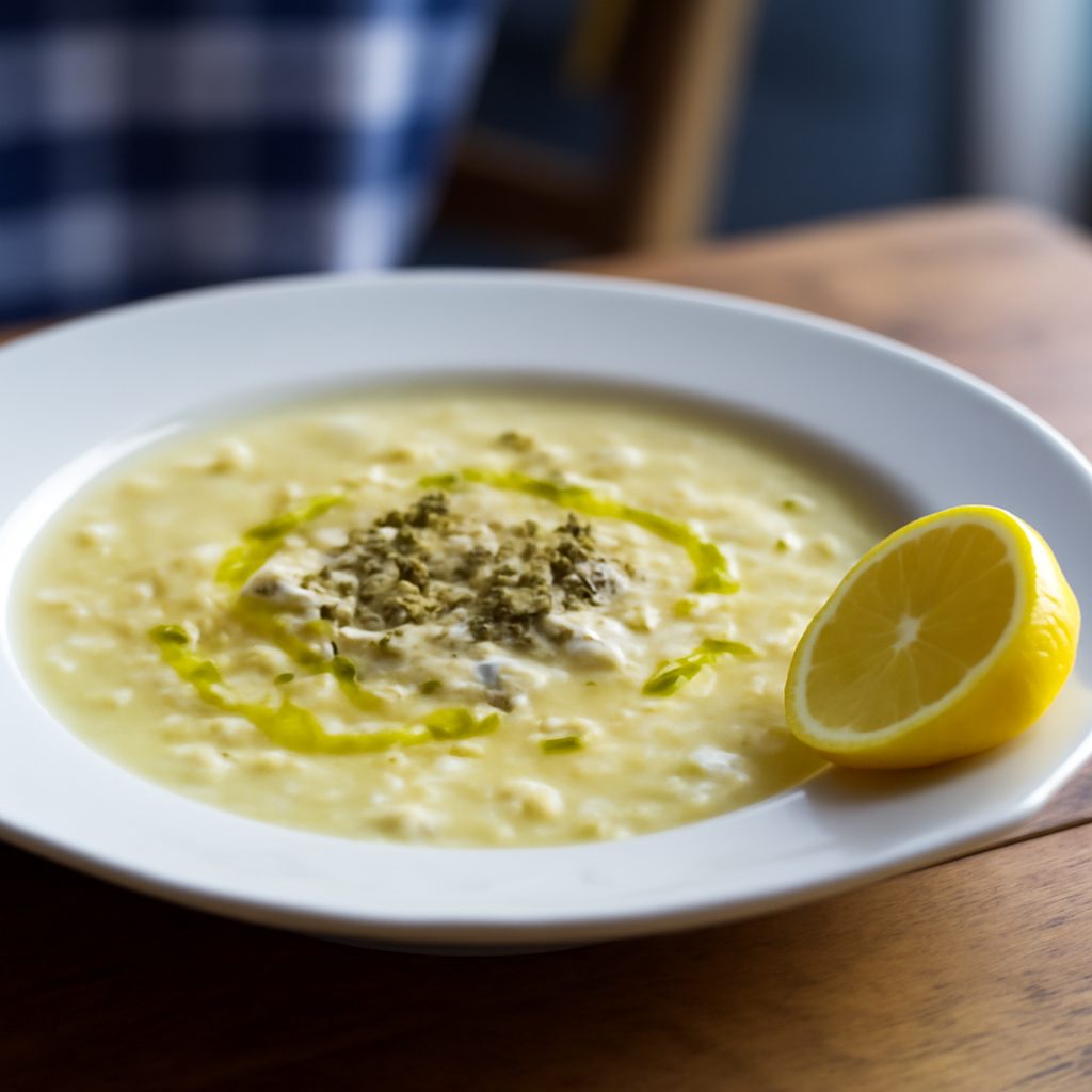 Avgolemono - Zuppa d'Uovo e Limone Greca