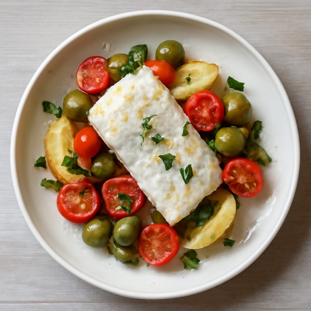 Baccalà alla ligure proteico low-carb