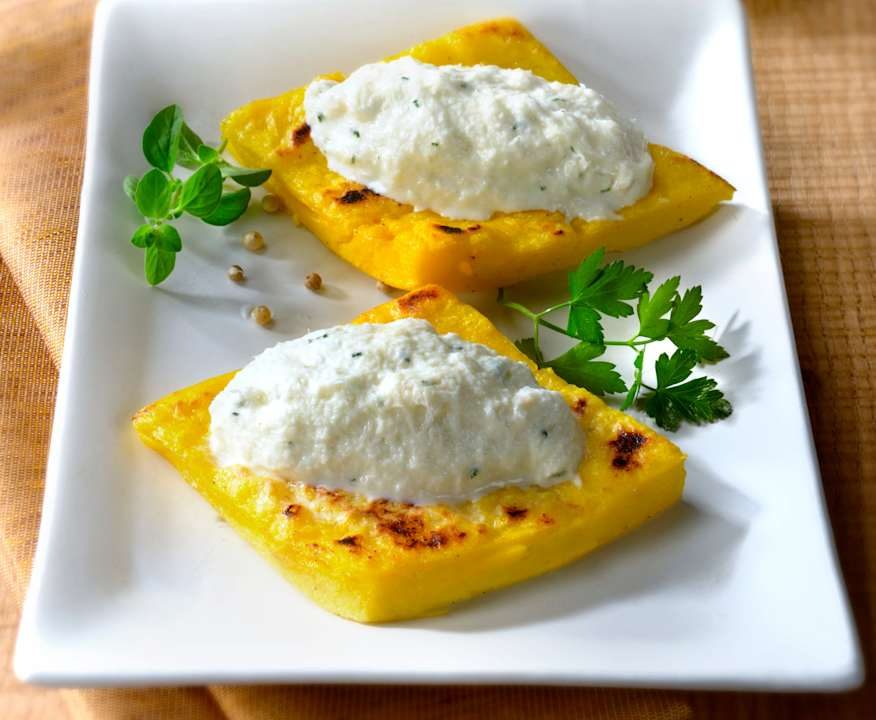 Baccalà alla veneziana con polenta Low Fat