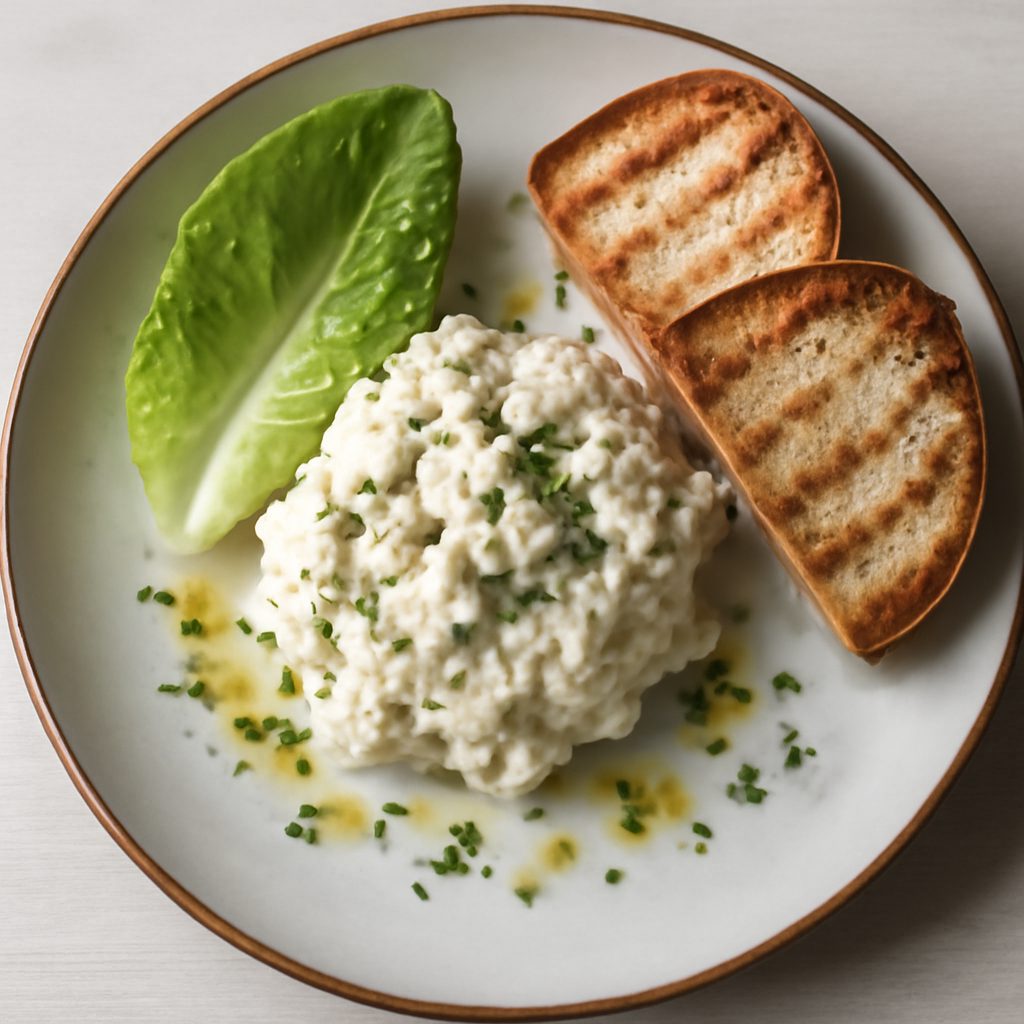 Baccalà alla veneziana con cavolo riccio croccante Protein