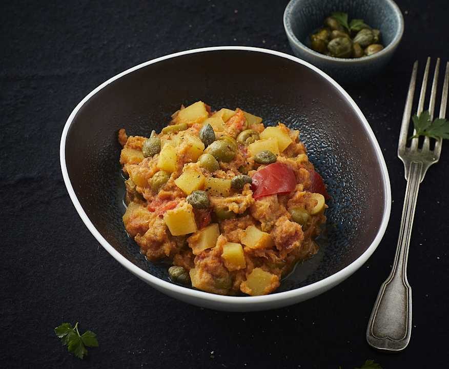 Baccalà alla Vizcaina (baccalà basco) Low Fat