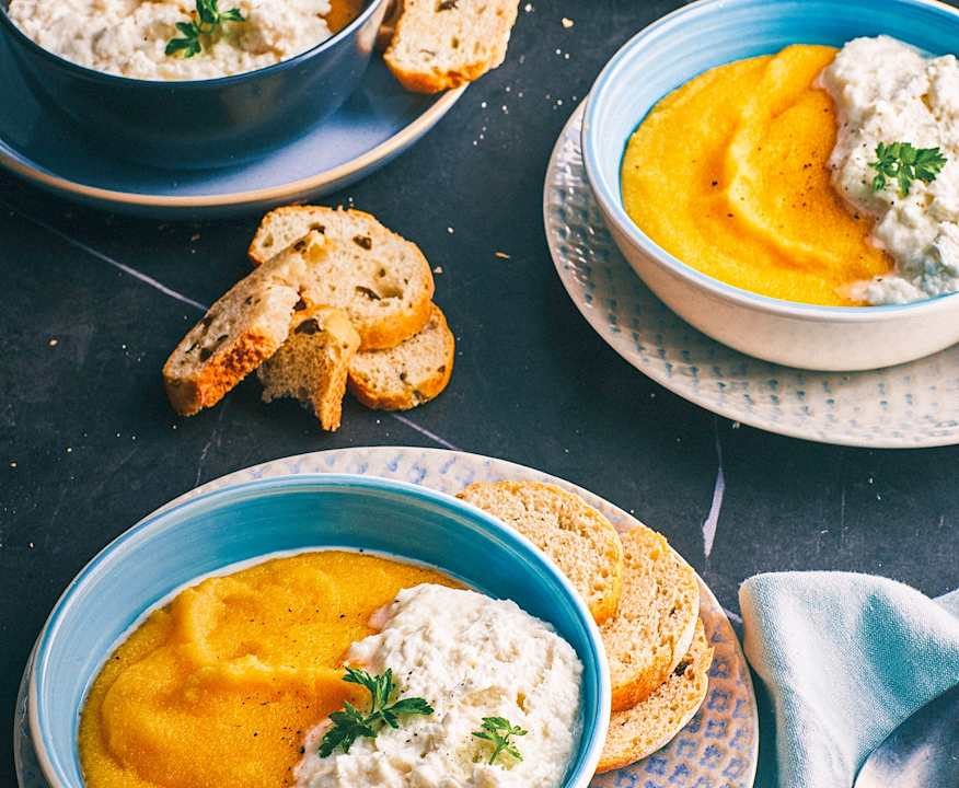 Baccalà mantecato con polenta (Bimby Friend) Low Carb