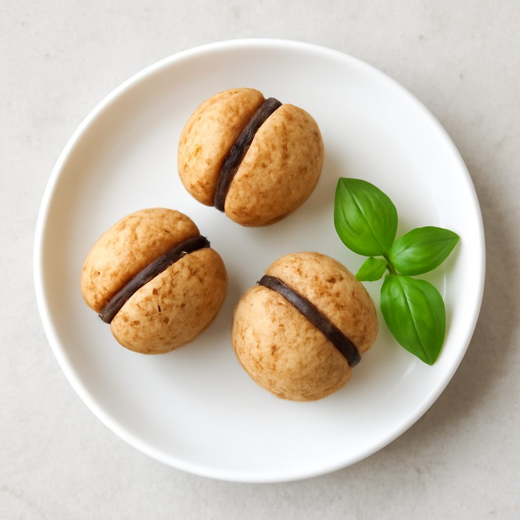 Baci di dama calabresi low-carb proteici