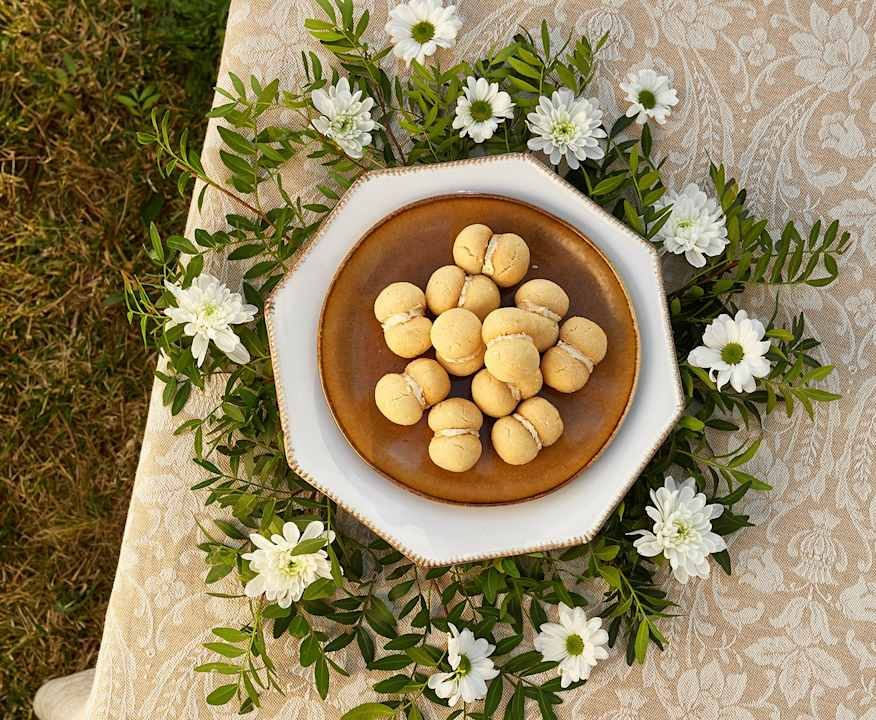 Baci di dama salati al formaggio Protein