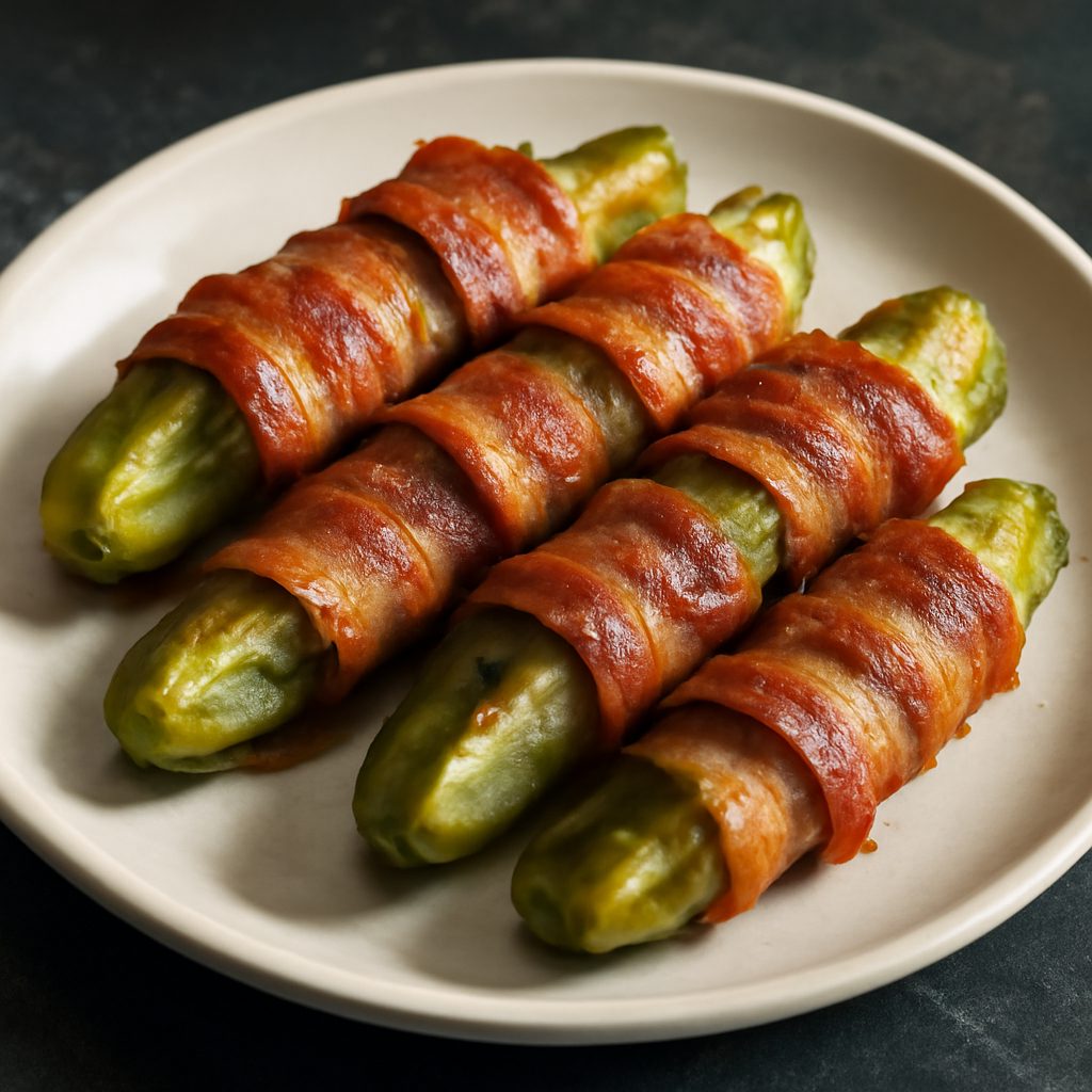 Sottaceti Avvolti nella Pancetta