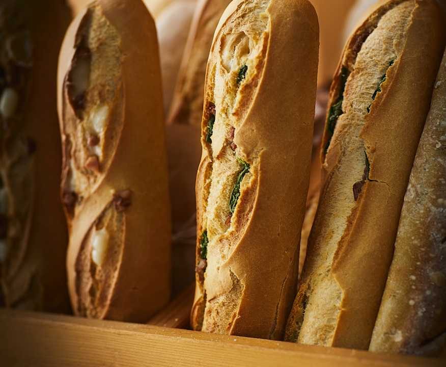 Baguette salsiccia e cime di rapa Low Fat
