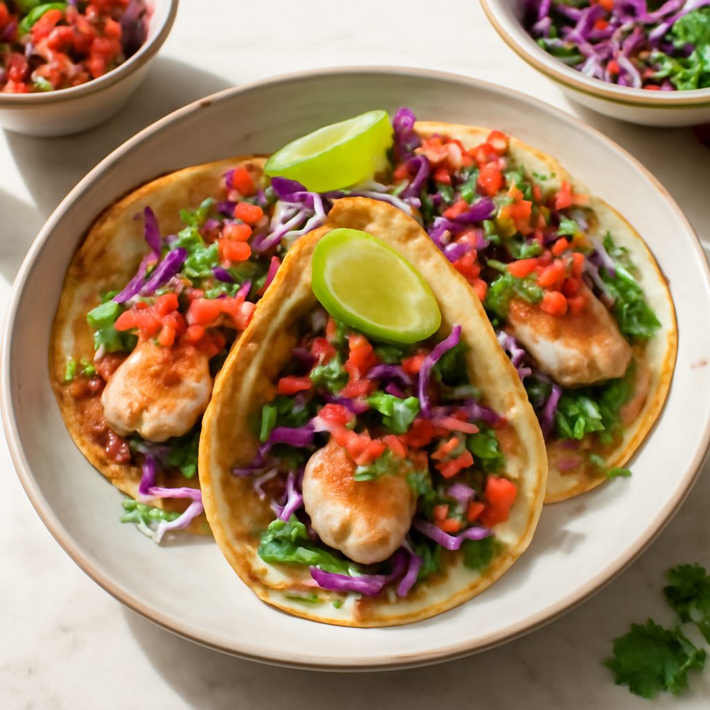 Tacos di Merluzzo al Forno