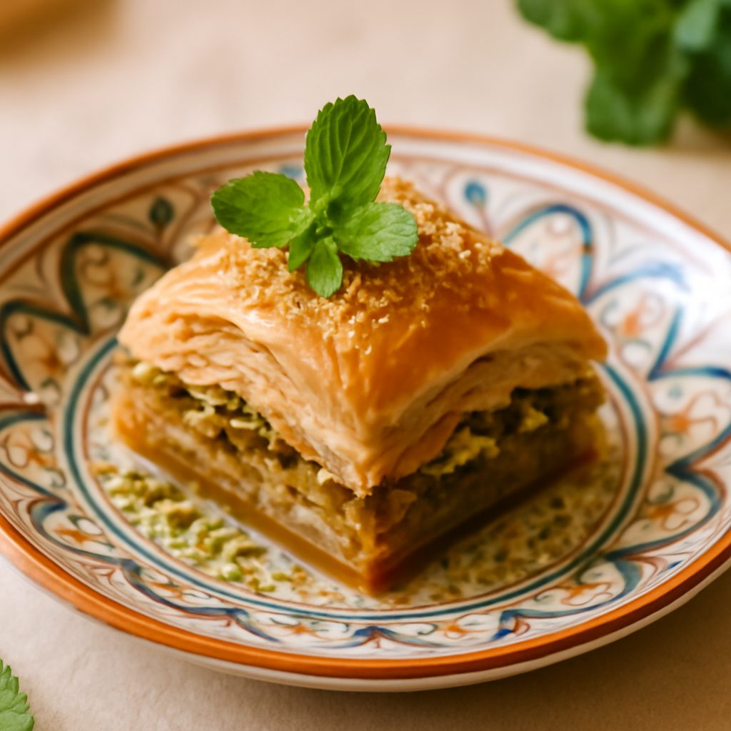 Baklava orientale light al forno - Dolcetto croccante ipocalorico