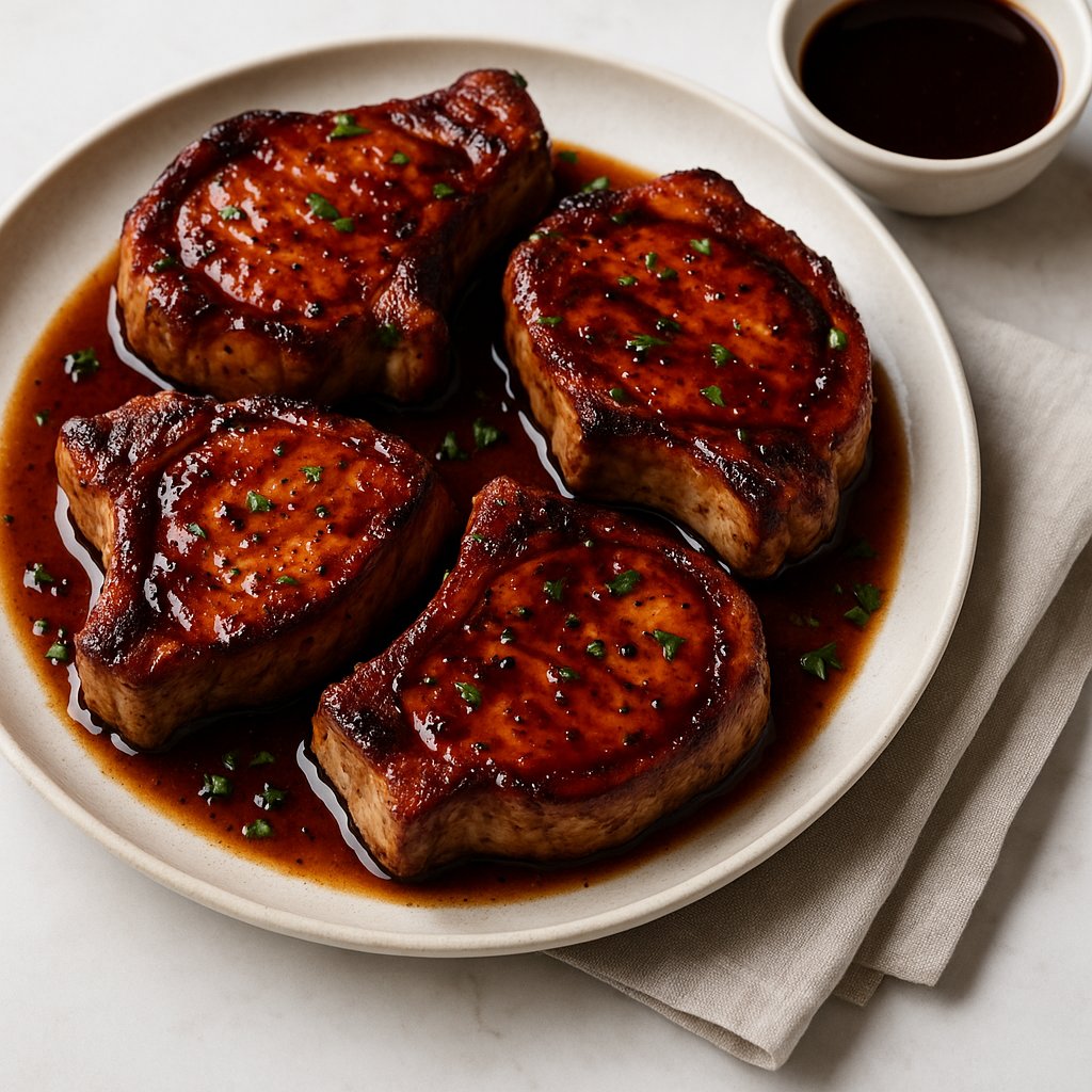 Balsamic Pork Chops Protein