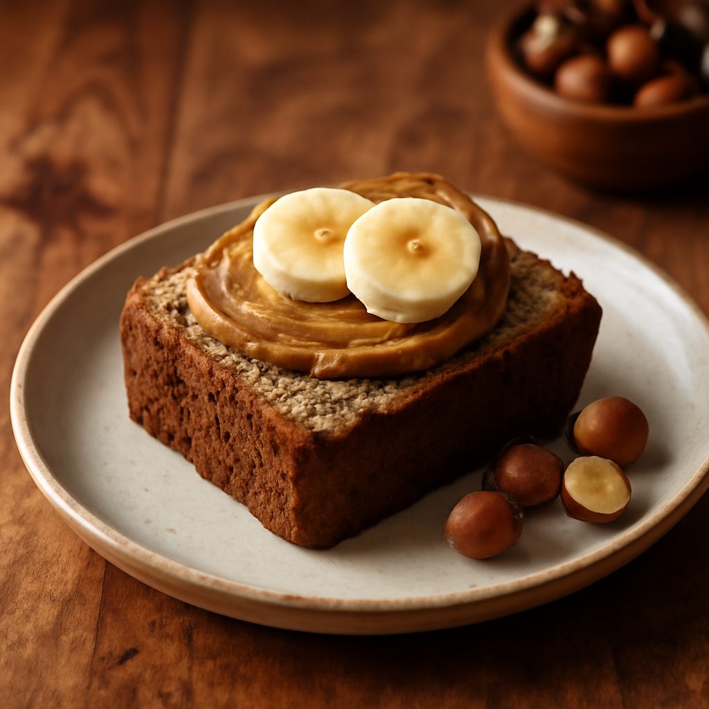 Banana Bread al Burro Nocciola High- Low Carb