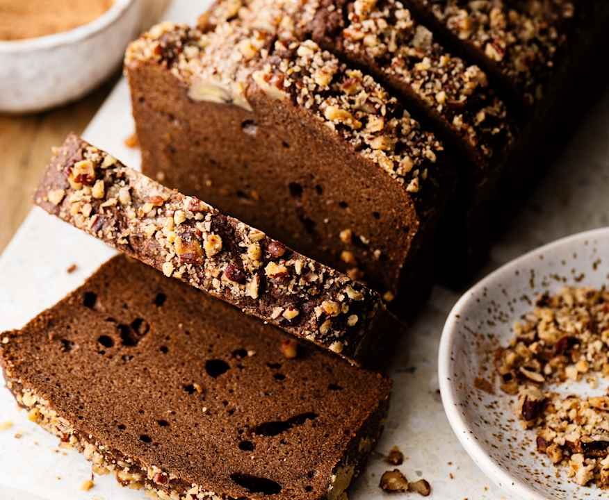 Banana bread con semi di carrube Low Fat
