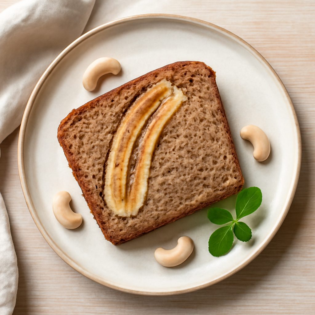 Banana Bread ai Semi di Carrube