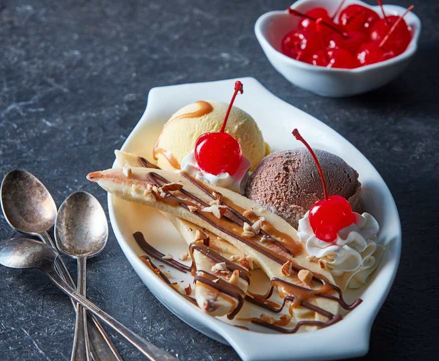 Banana Split Low Carb