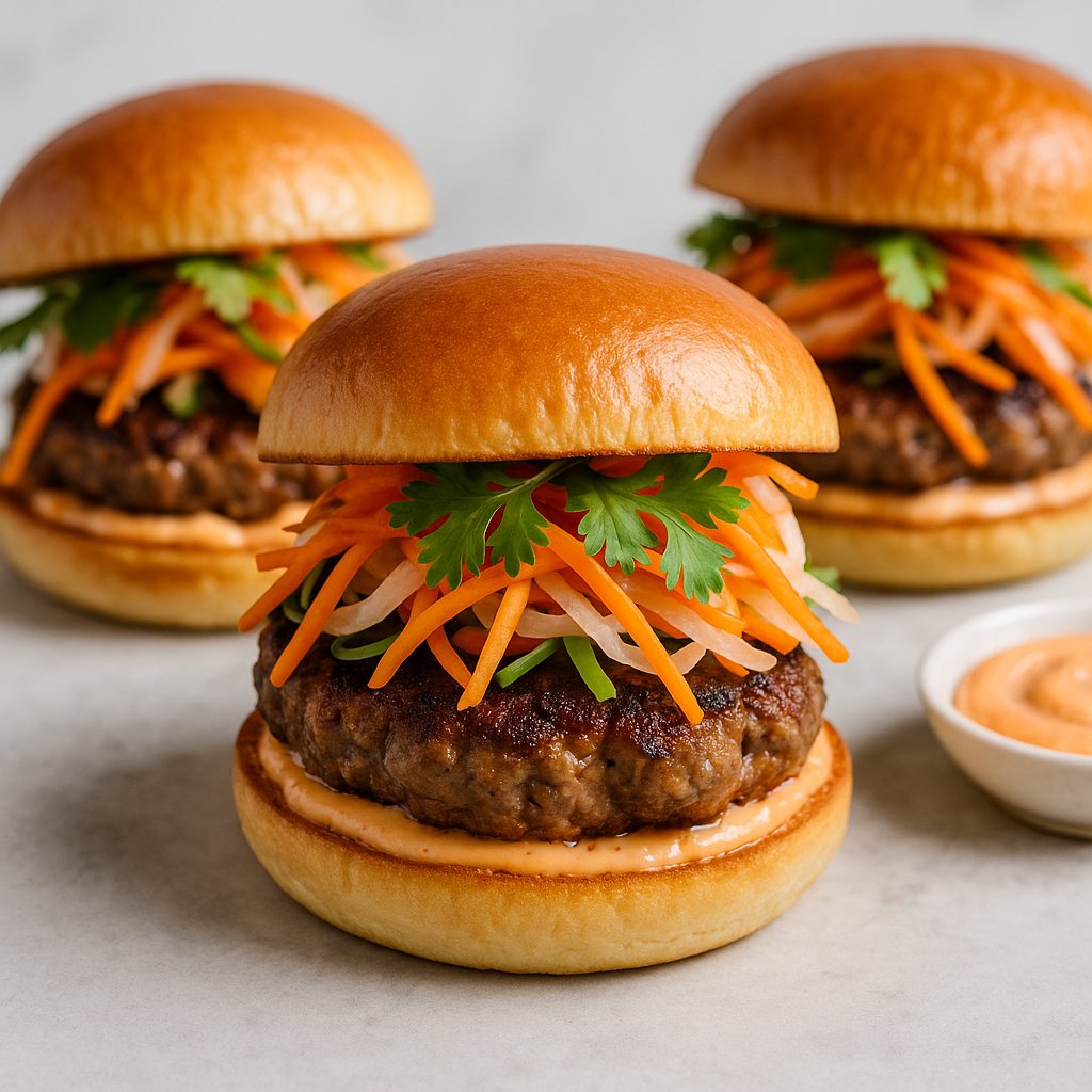 Banh Mi Burgers Low Fat