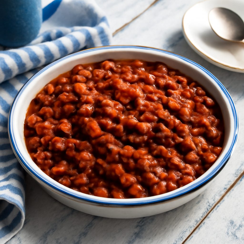 Fagioli al Forno in Salsa BBQ