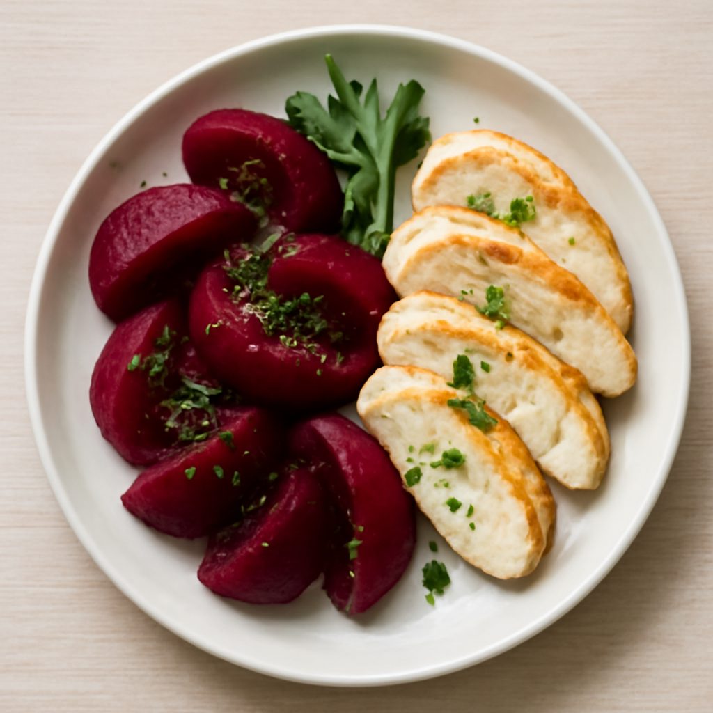 Barbabietole pelate proteiche low-carb (TM6)