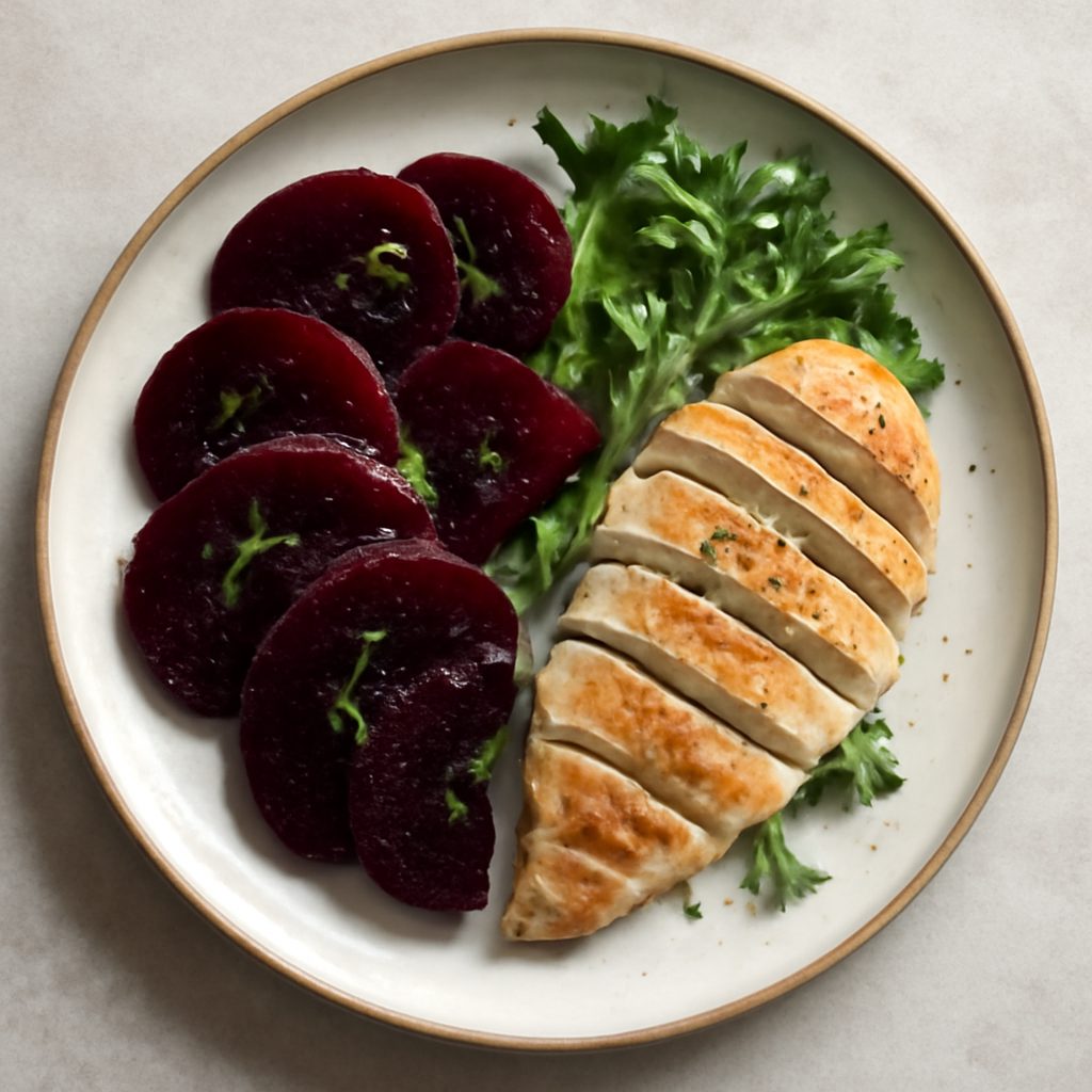 Barbabietole sottovuoto proteiche low-carb