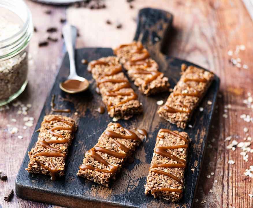 Barrette ai cereali e caramello (senza glutine) Low Fat