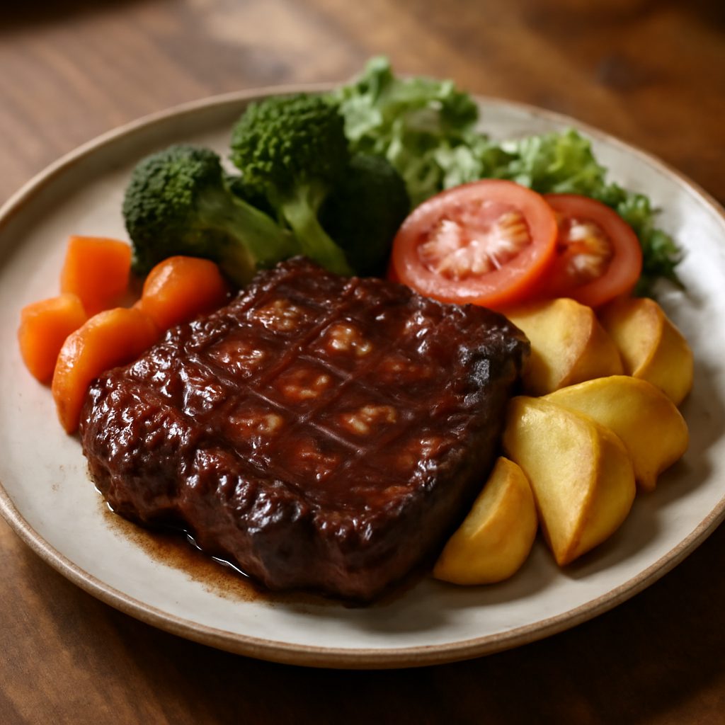 BBQ Chuck Steak - Stile Canadese