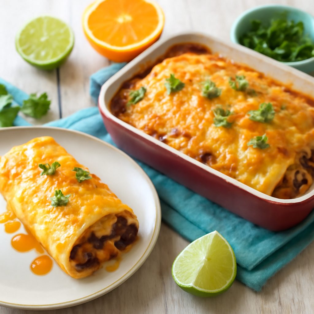 Burrito al Forno con Fagioli e Miele Protein