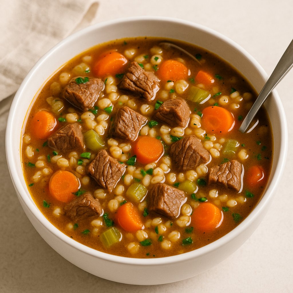 Beef Barley Soup Protein