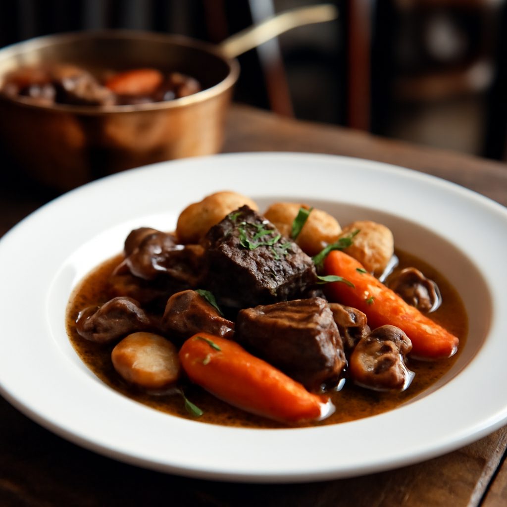 Beef Bourguignon Light Low-Carb