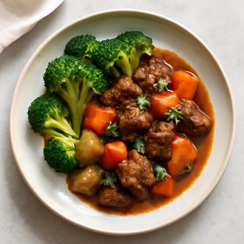 Beef Stew : Ragù di Manzo per 1 Persona Low Carb