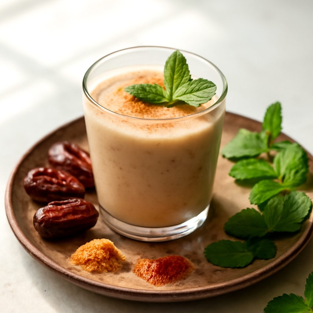 Bevanda Marocchina ai Datteri e Menta Light