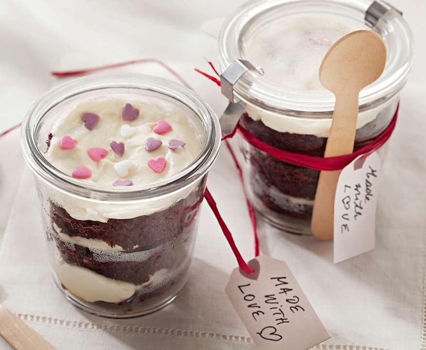 Bicchierini di red velvet (per 2 persone)