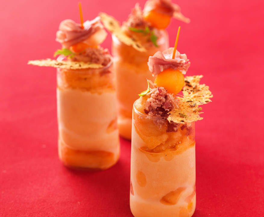 Bicchierini prosciutto e melone Protein