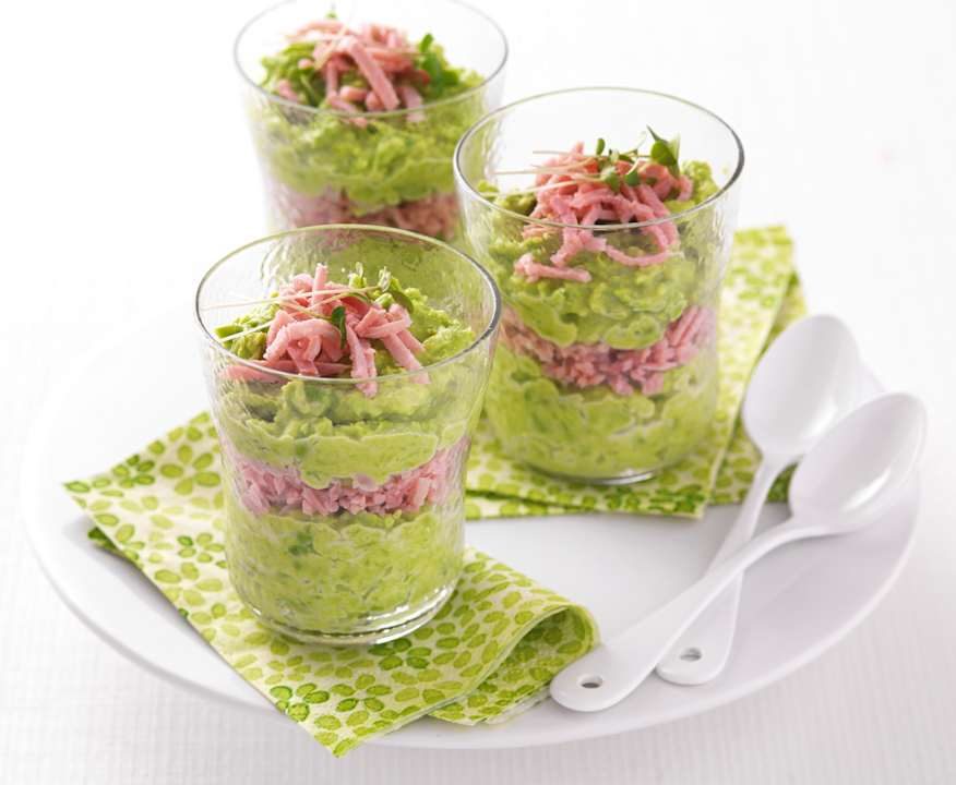 Bicchierini prosciutto e piselli Protein