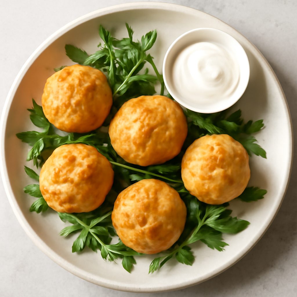 Bignè al Formaggio Proteici Low-Carb - Monoporzione